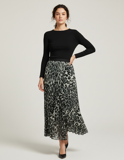 Jupe Maxi Leopard