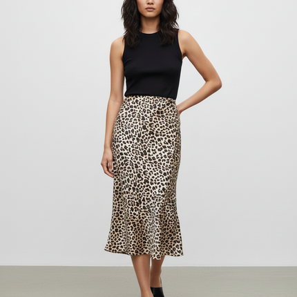 Collection image for: Jupe Leopard Satin