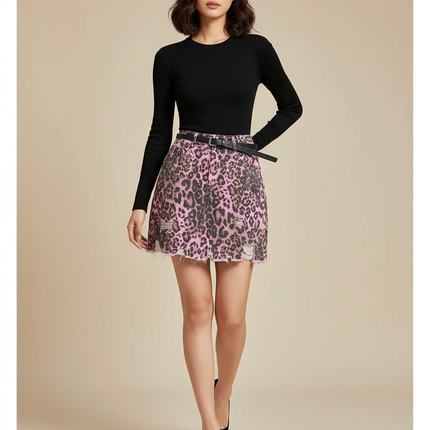 Collection image for: Jupe Leopard Jean