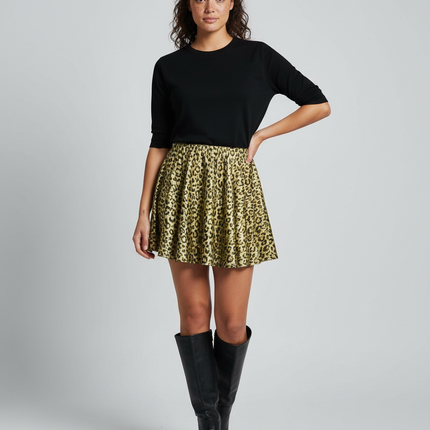 Collection image for: Jupe Plissée Leopard