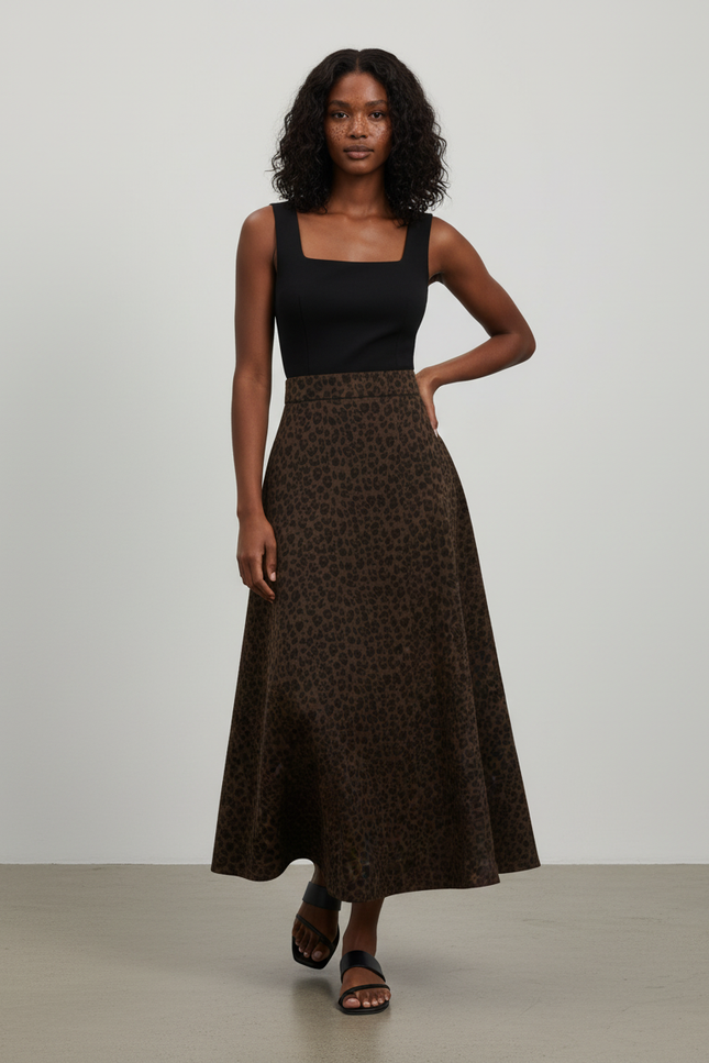 Jupe Patineuse Leopard