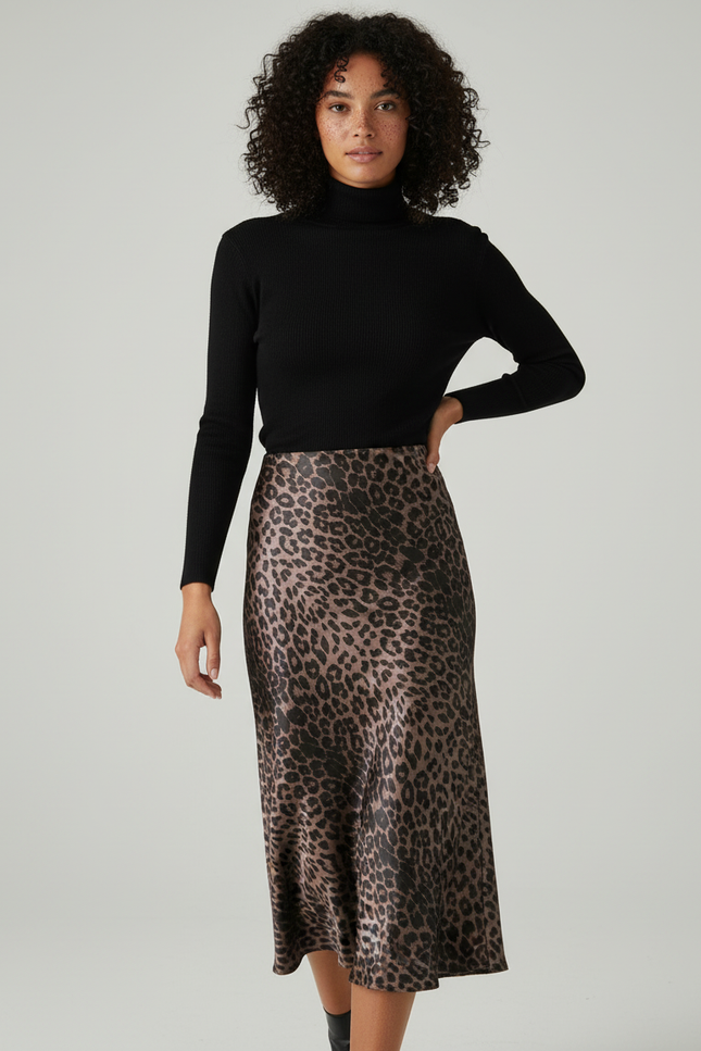 Jupe Leopard Tendance