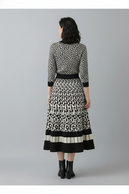 Ensemble Jupe Leopard