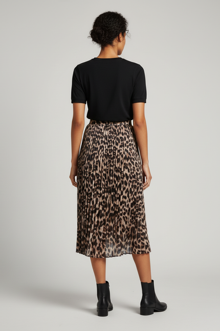 Jupe Voile Leopard