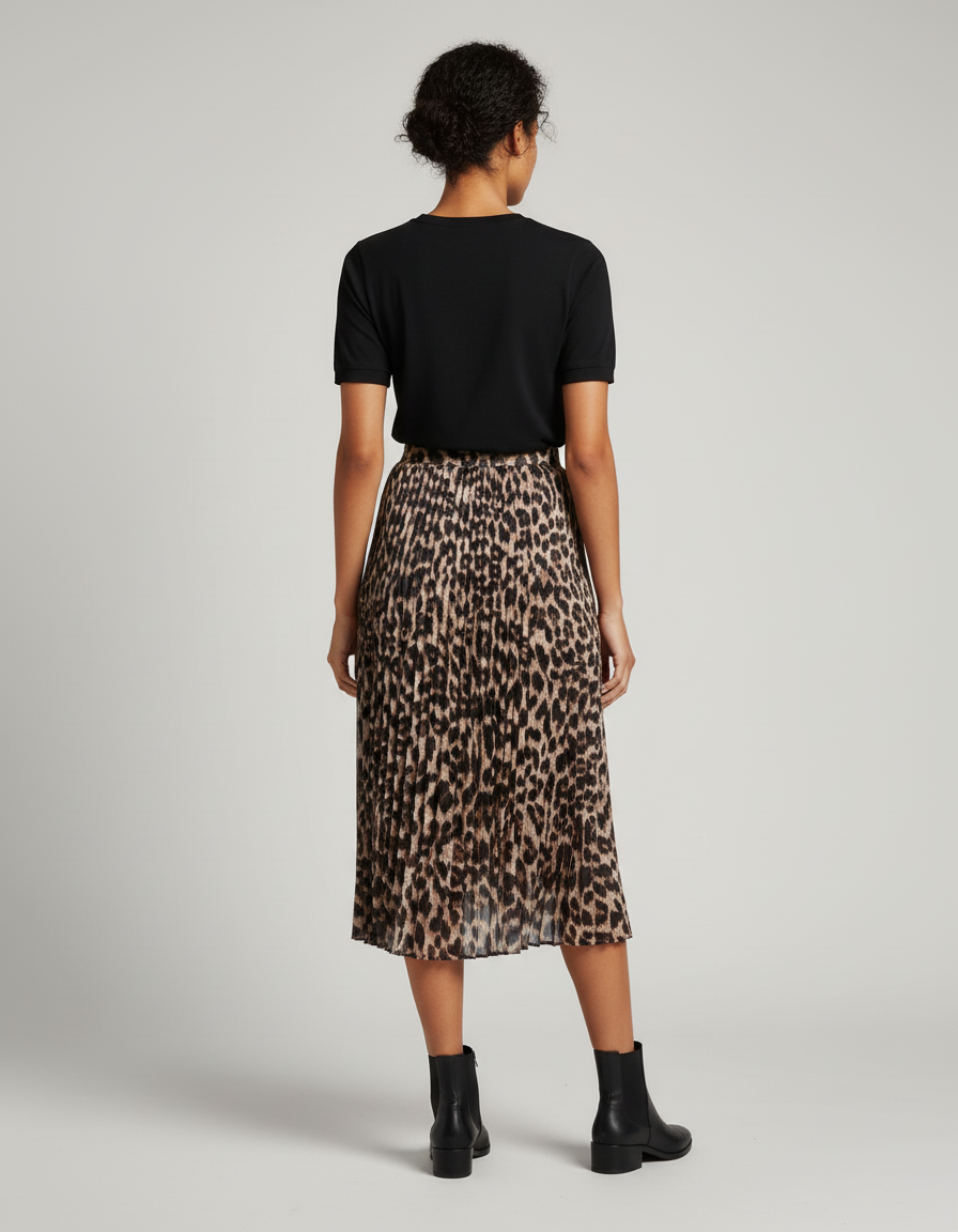 Jupe Voile Leopard