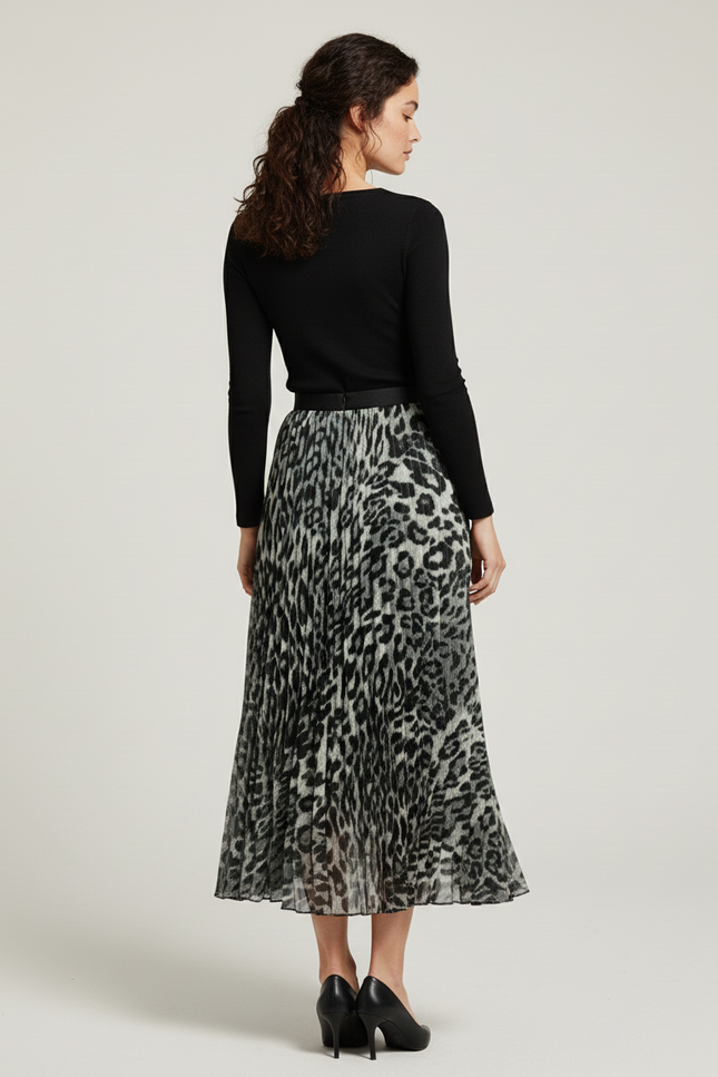 Jupe Maxi Leopard