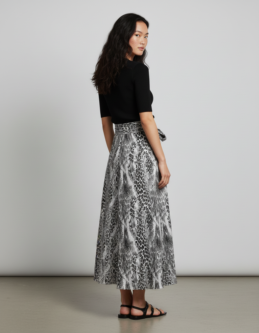 Jupe Leopard Portefeuille