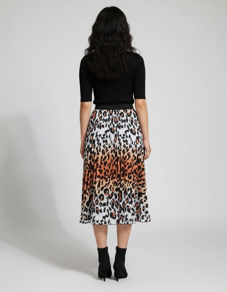 Jupe Motif Leopard