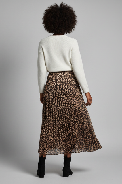 Leopard Jupe