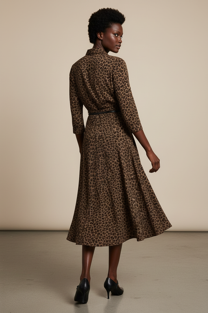 Ensemble Leopard Jupe