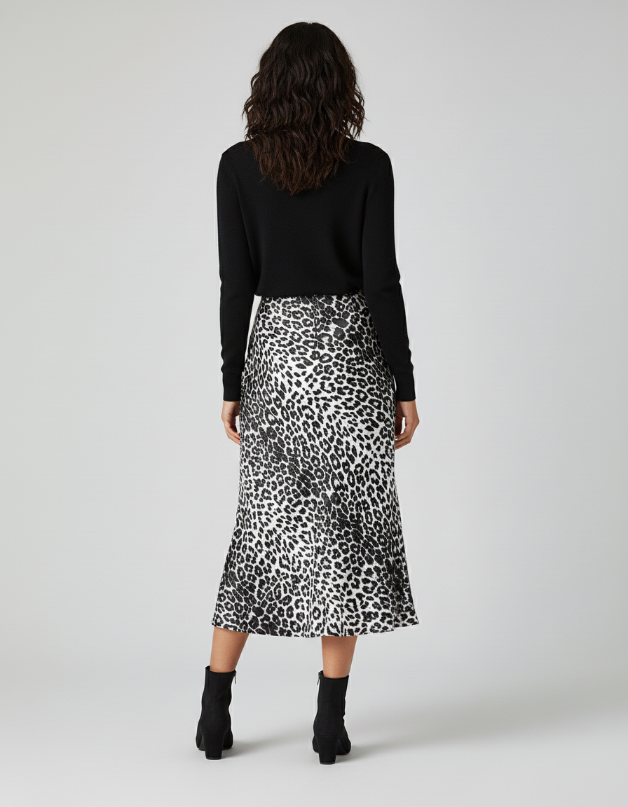 Jupe En Leopard