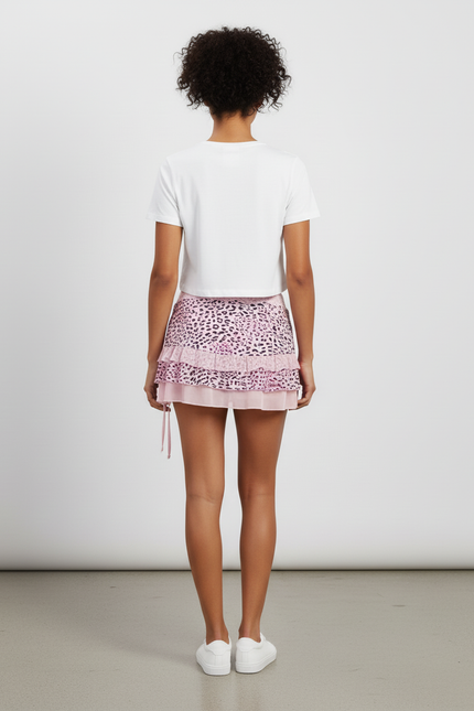 Jupe Cache Coeur Leopard