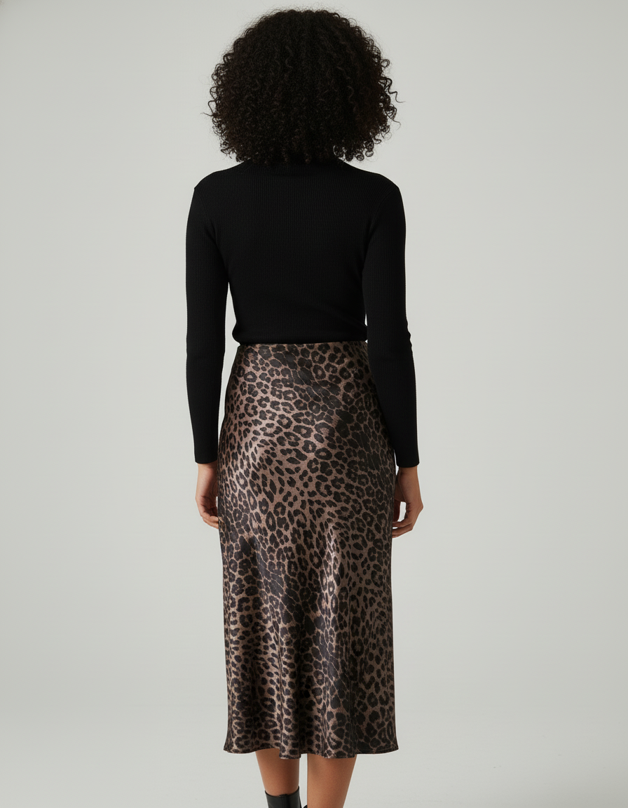 Jupe Leopard Tendance