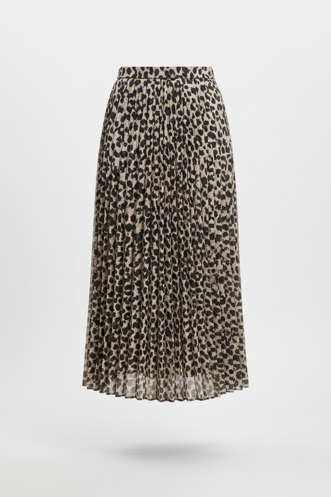 Jupe Longue Fluide Leopard