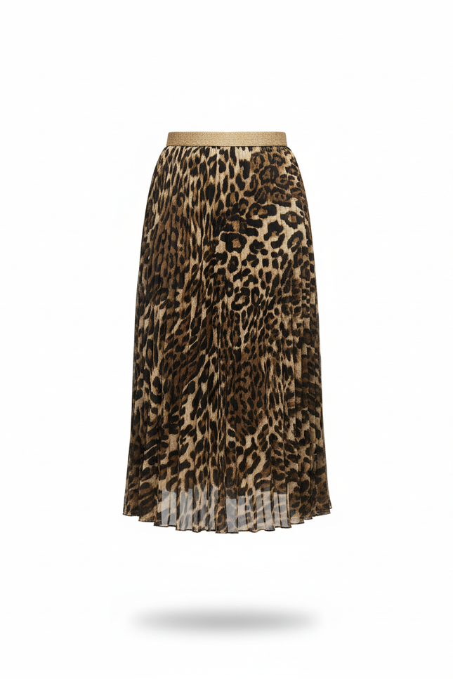 Jupe Leopard Voile