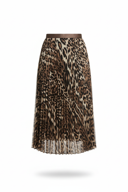 Jupe Leopard Taille Elastique