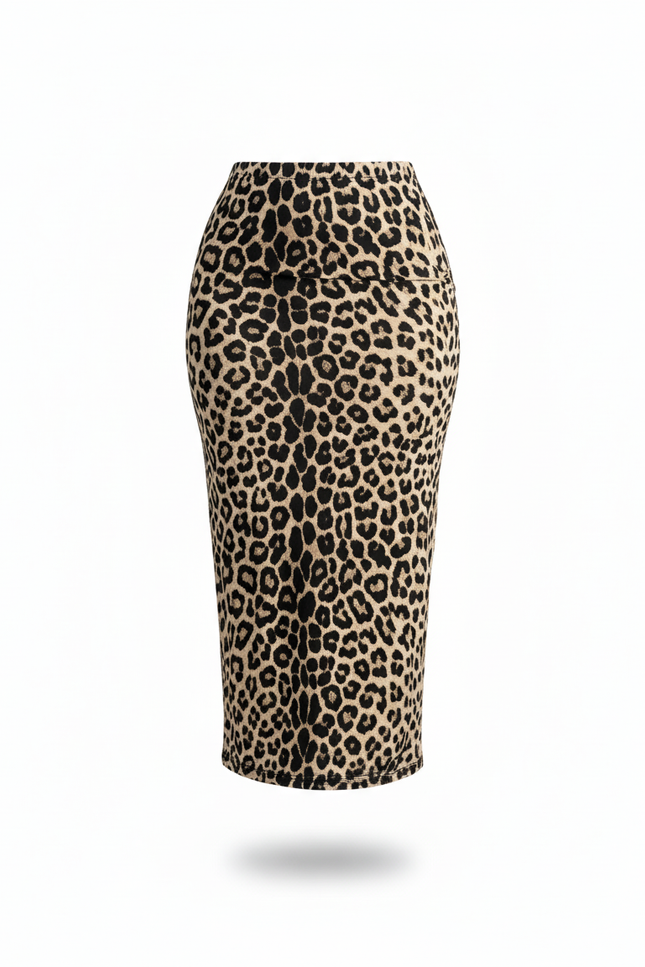 Jupe Moulante Leopard