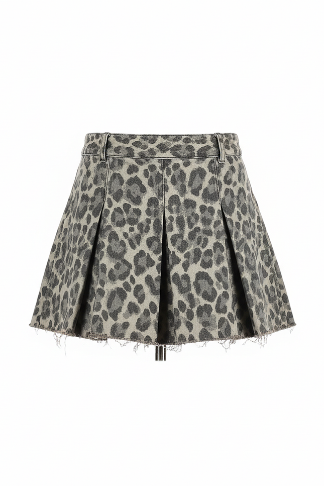 Jupe Short Leopard Jean
