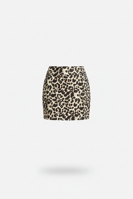 Jupe Léopard Mini Moulante Sexy