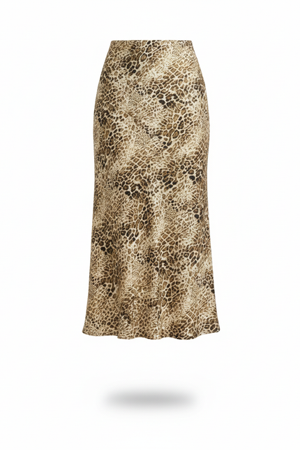 Jupe Longue Leopard Grande Taille