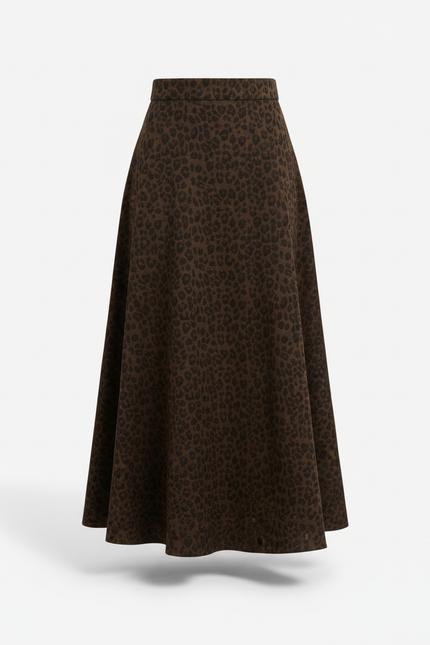 Jupe Patineuse Leopard