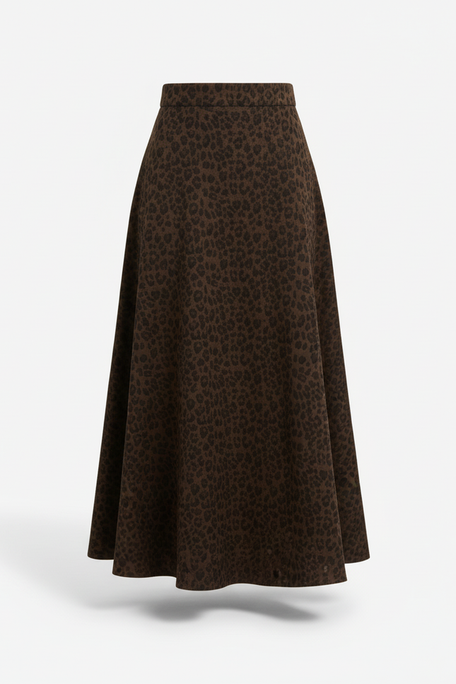 Jupe Patineuse Leopard