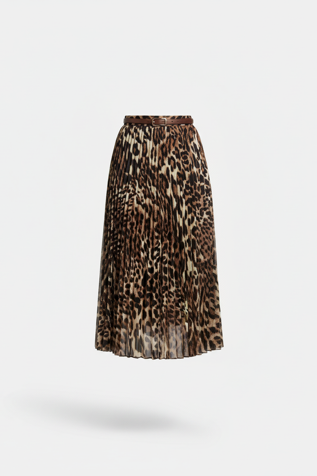 Jupe Imprime Leopard