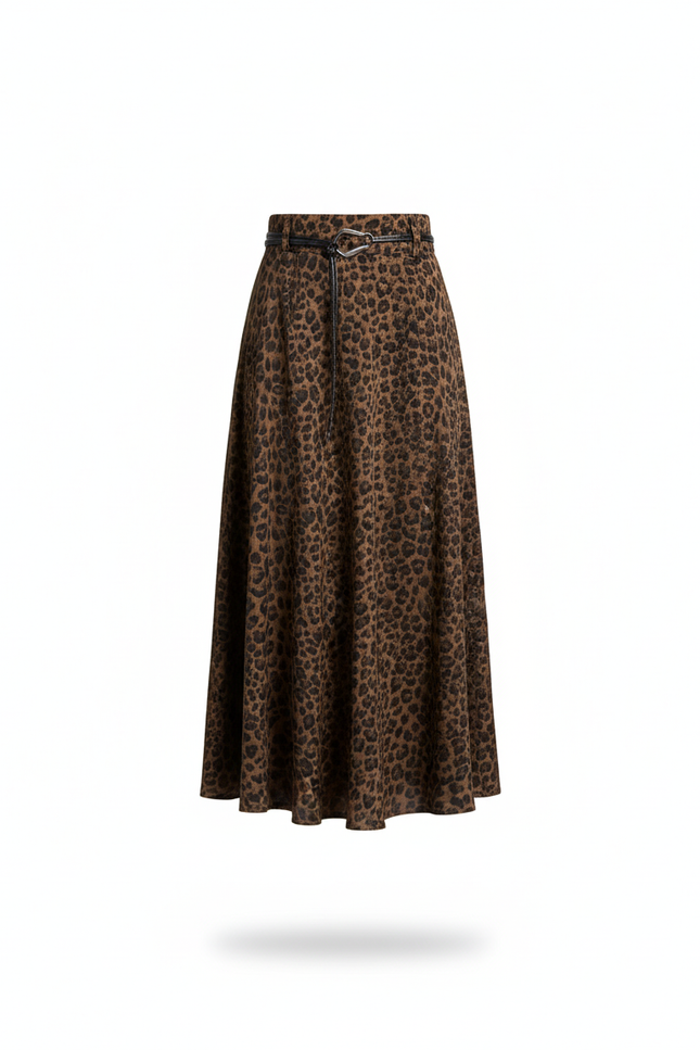 Ensemble Leopard Jupe