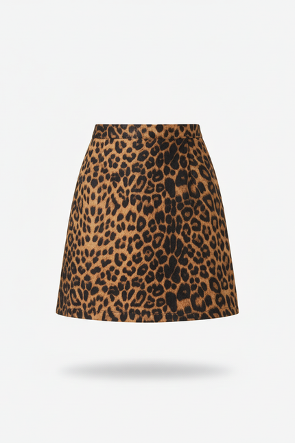 Jupe Leopard Femme Courte