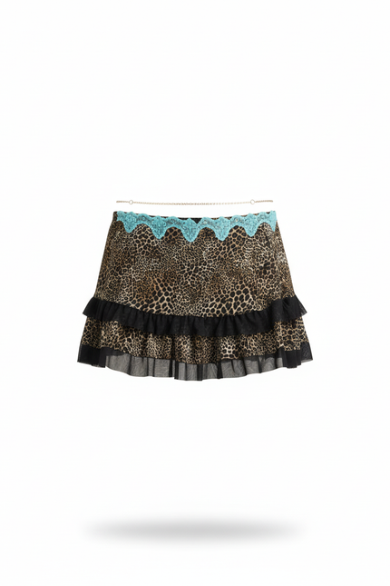 Jupe Culotte Leopard